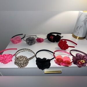Set of 10 flower/ floral headbands​